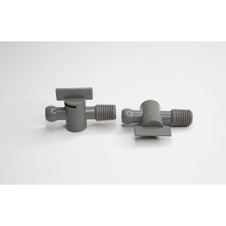 Cedarberg Snap-Loc Systems 1/4 Male Snap-Loc x 1/4 Male BSPT Dark Grey 10 8525-339